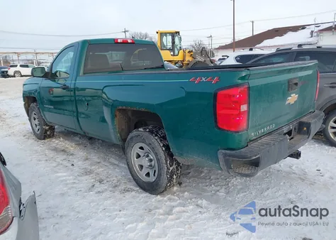 2018 Chevrolet Silverado 1500 Wt z USA, uszkodzony, nr VIN 1GCNKNEH9JZ336948